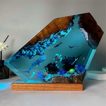 Frank & Genma |  Resin Lamps