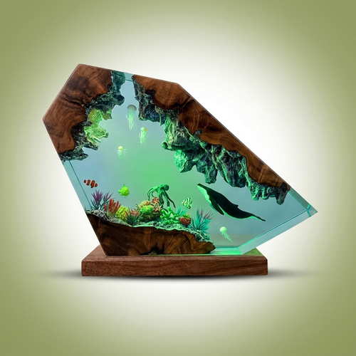 Frank & Genma |  Resin Lamps
